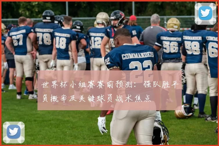 世界杯小组赛赛前预测：强队胜平负概率及关键球员战术焦点